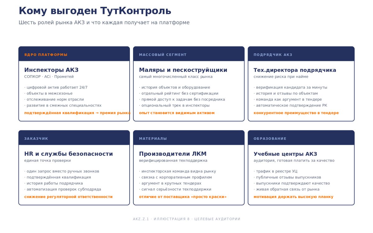 Рис. Целевые аудитории