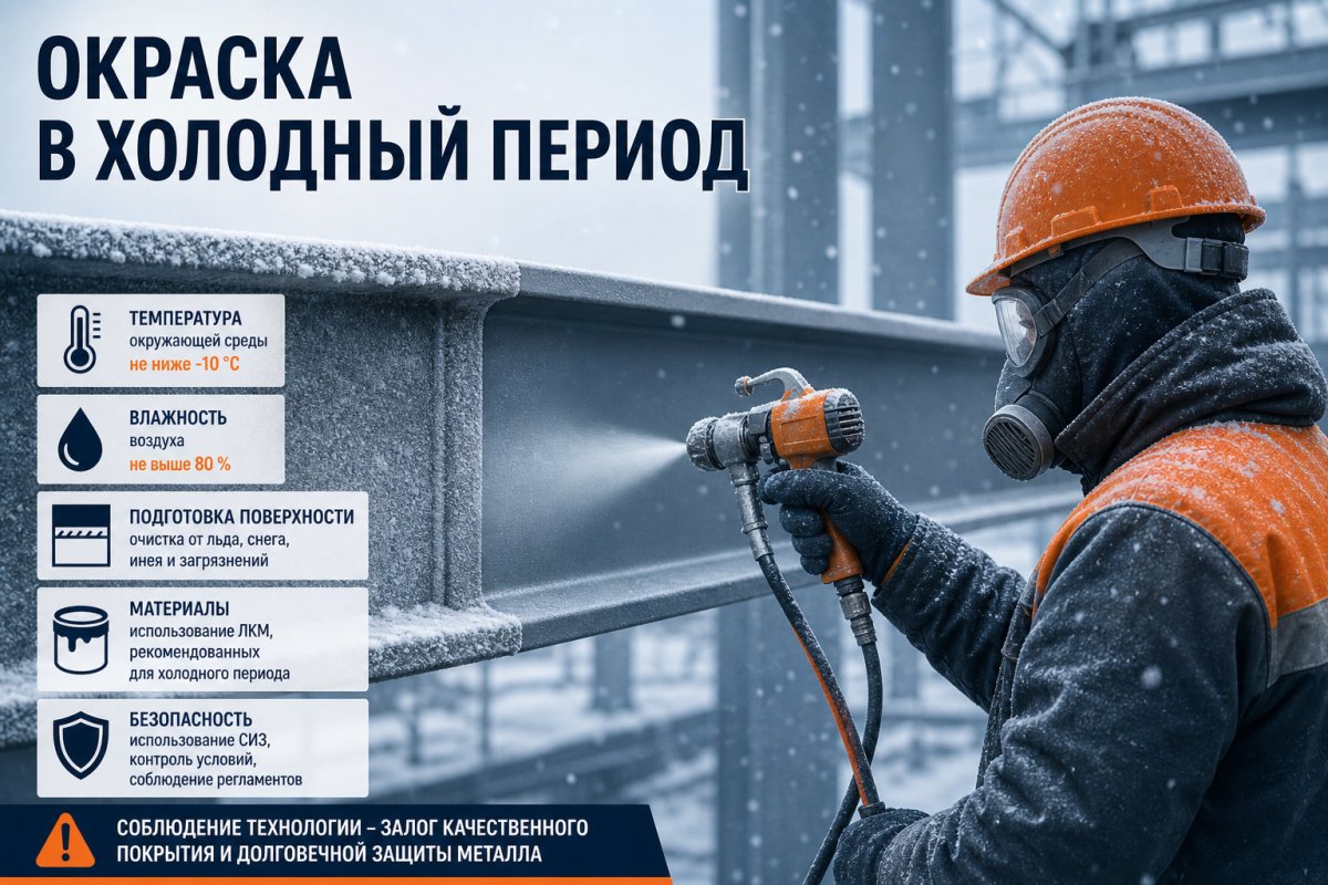 Окраска в холодный период